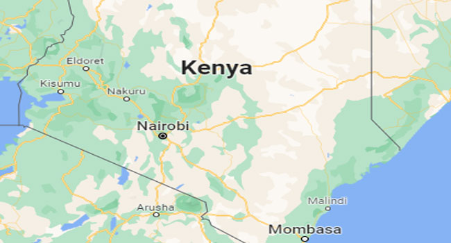 Map of Kenya