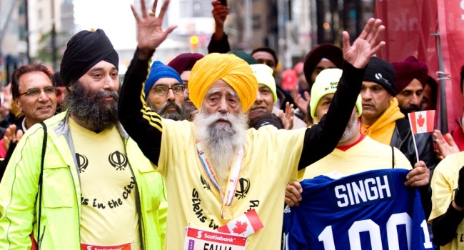 Oldest marathoner