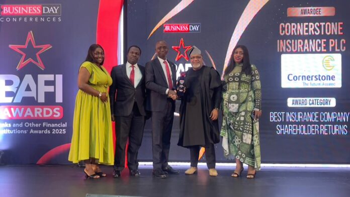 Cornerstone BAFI award